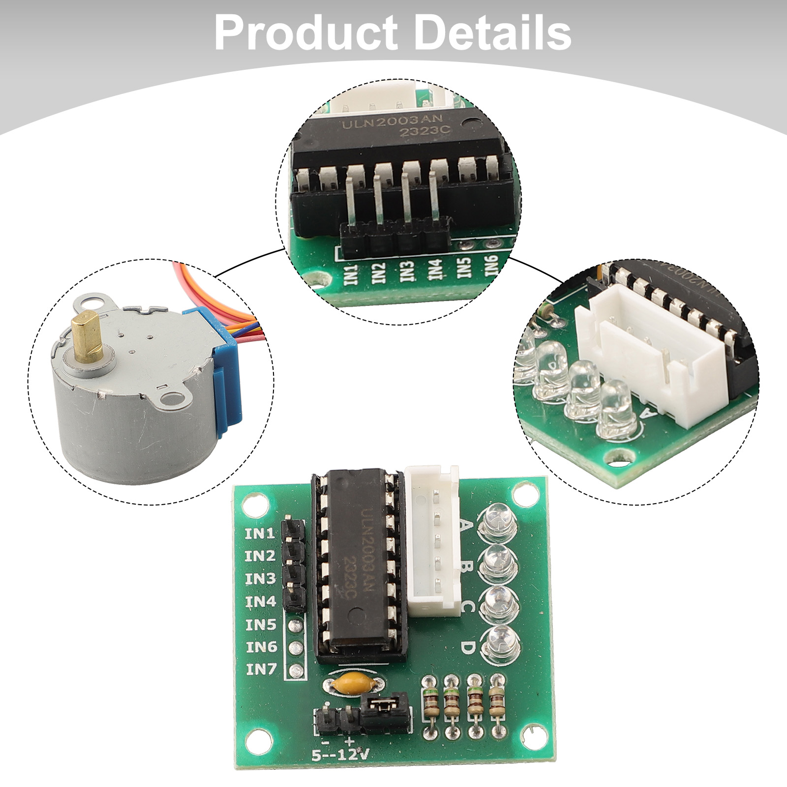 Uln2003 Driver - Moteur pas à pas 4 phases
