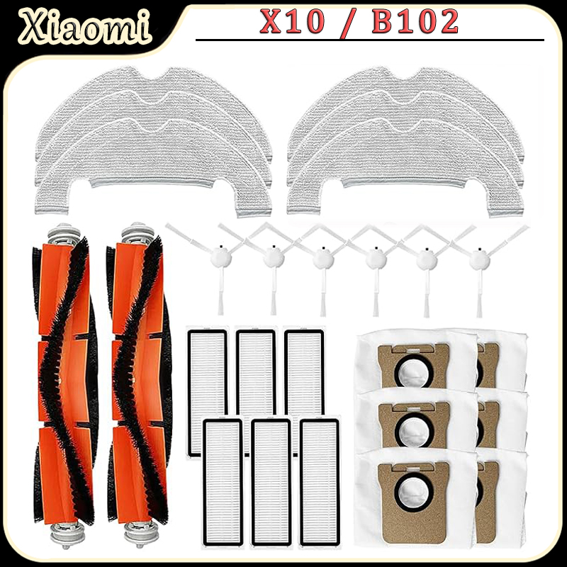 Robot Vacuum - Accessoires pour aspirateur robot Xiaomi X10/B102,