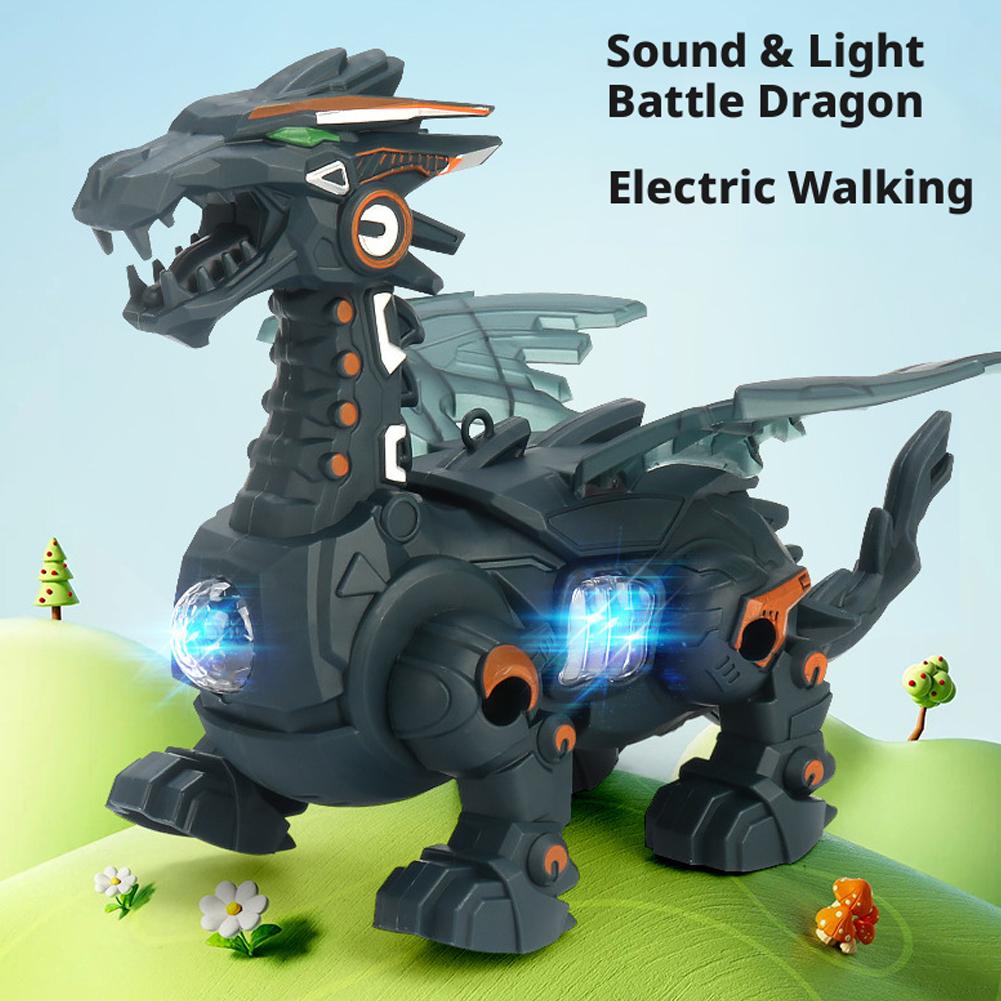 Line Follower Robot - Jouet dinosaure mécanique, robot dragon électrique