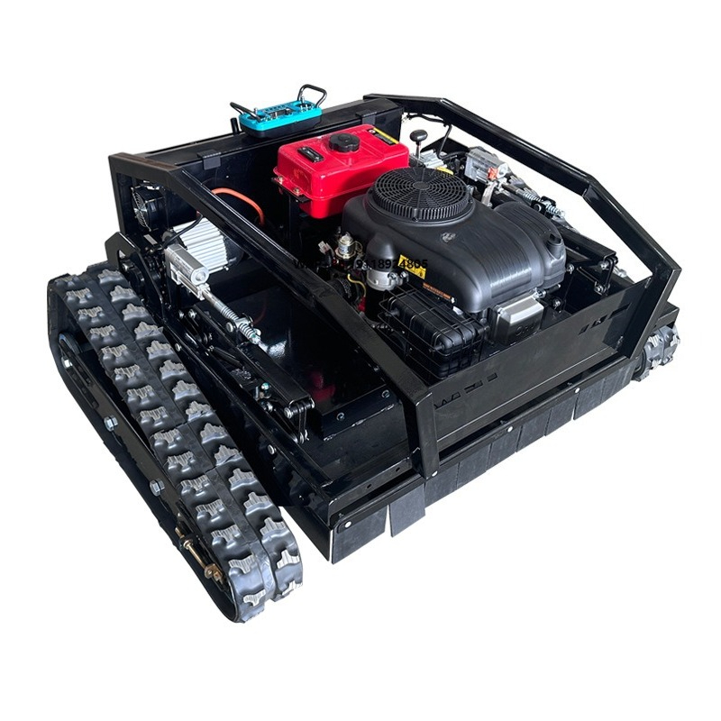 Robot Remote Control - Robot tondeuse chenillé télécommandé sans pilote,
