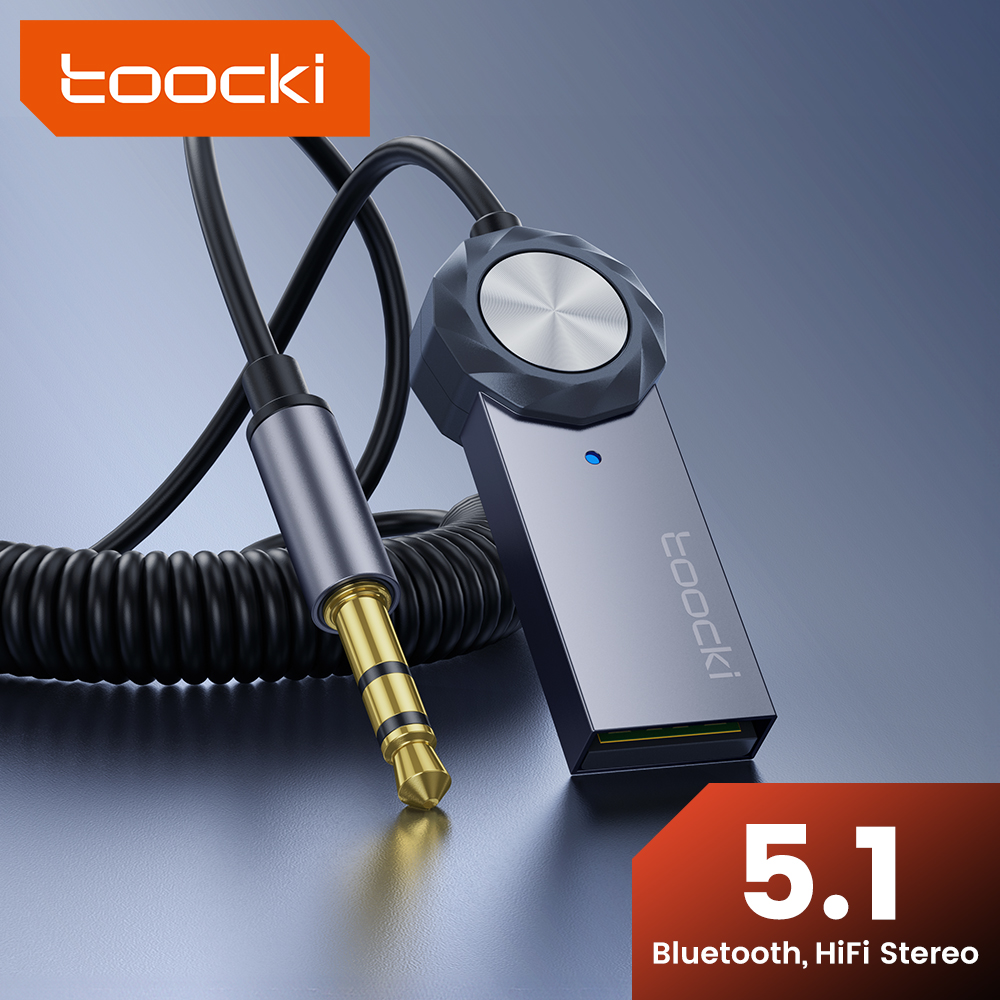 Robot Bluetooth Car - TOOCKI-Transmetteur audio Bluetooth pour voiture, kit