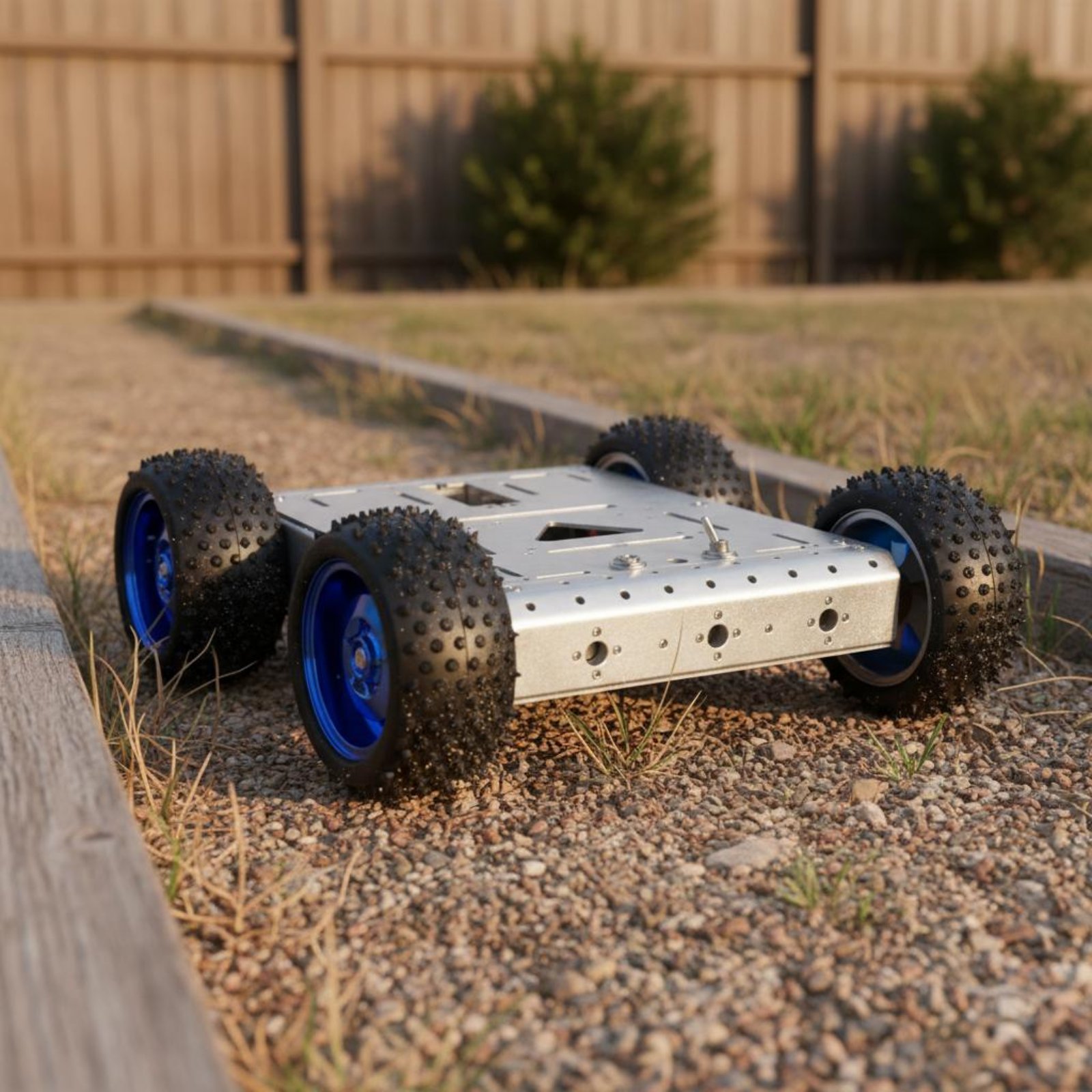 Robot Wheel - Châssis de voiture intelligente 4x4, capacité