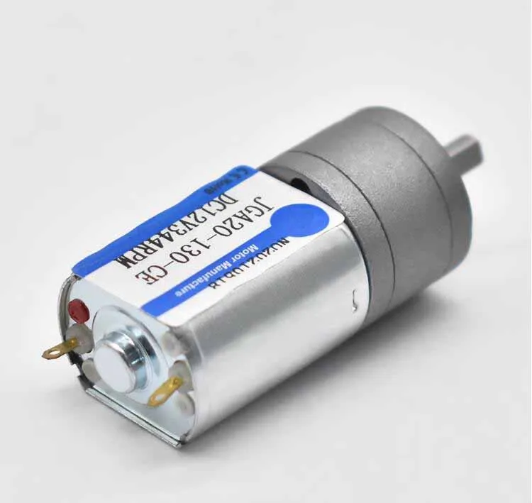 Dc Motor 12V - Moteur micro-engrenage à vitesse lente JGA20-130