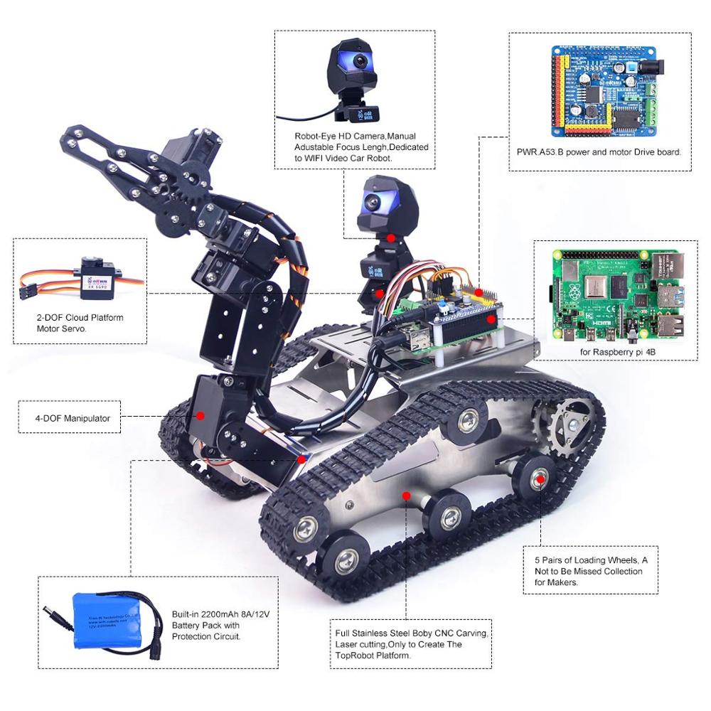 Kit de voiture robot programma - Robot Bluetooth Car avis et prix