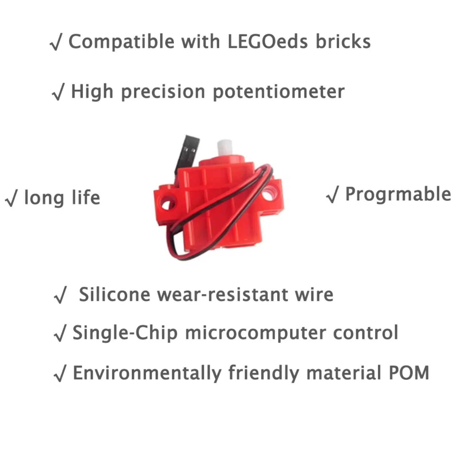 Moteur rouge programmable à 36 - Microbit Robot avis et prix