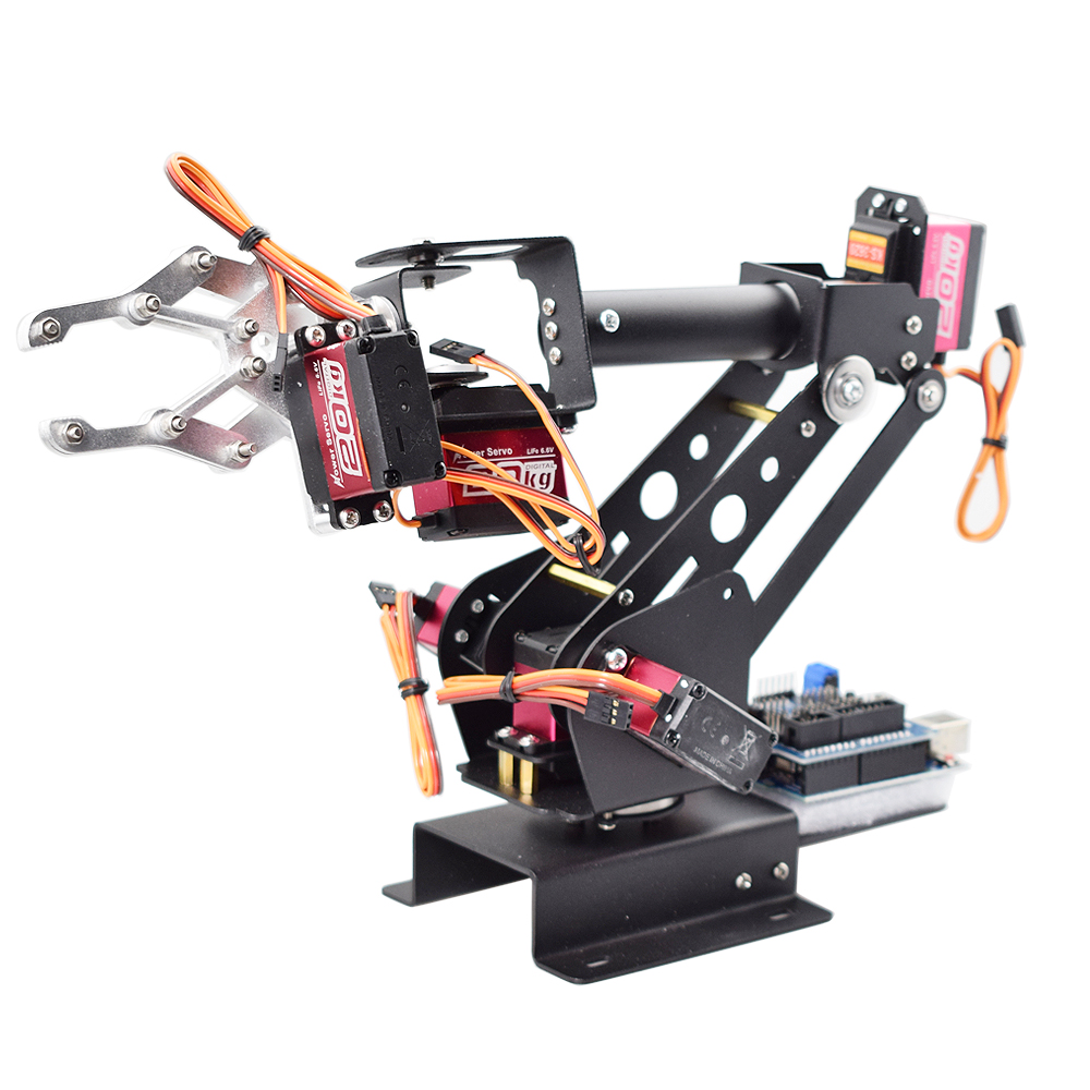 Bras robotique 6 DOF avec grif - Arduino Robot avis et prix