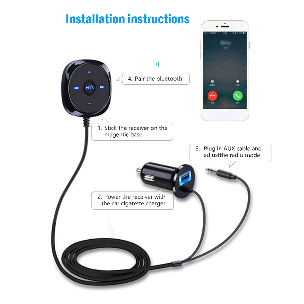 Kit mains libres Bluetooth pou - Robot Bluetooth Car avis et prix