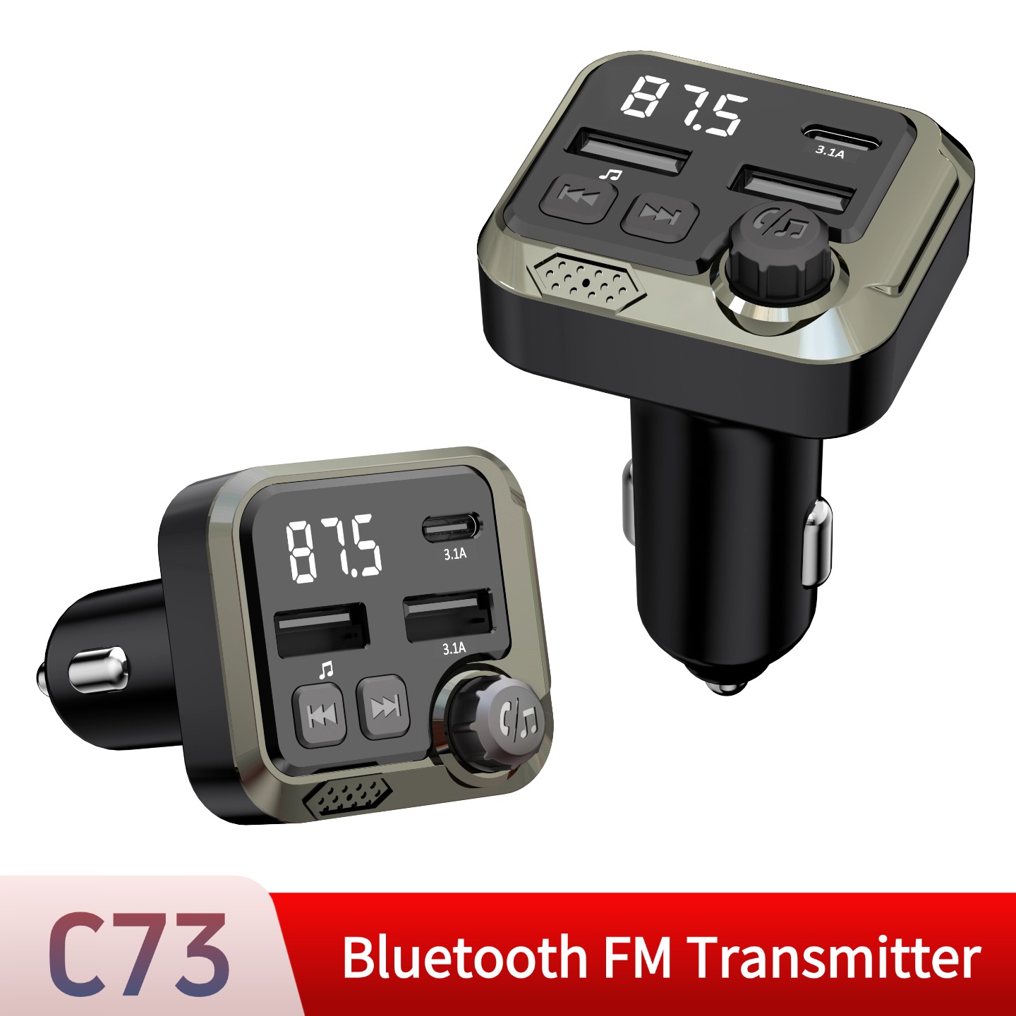 Transmetteur FM Bluetooth pour - Robot Bluetooth Car avis et prix