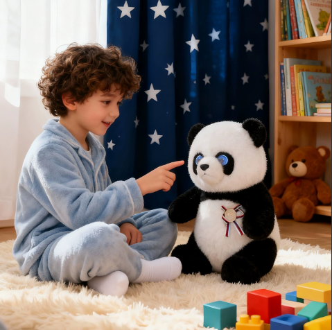 Peluche Robot Panda Intelligen - Ros Robot avis et prix